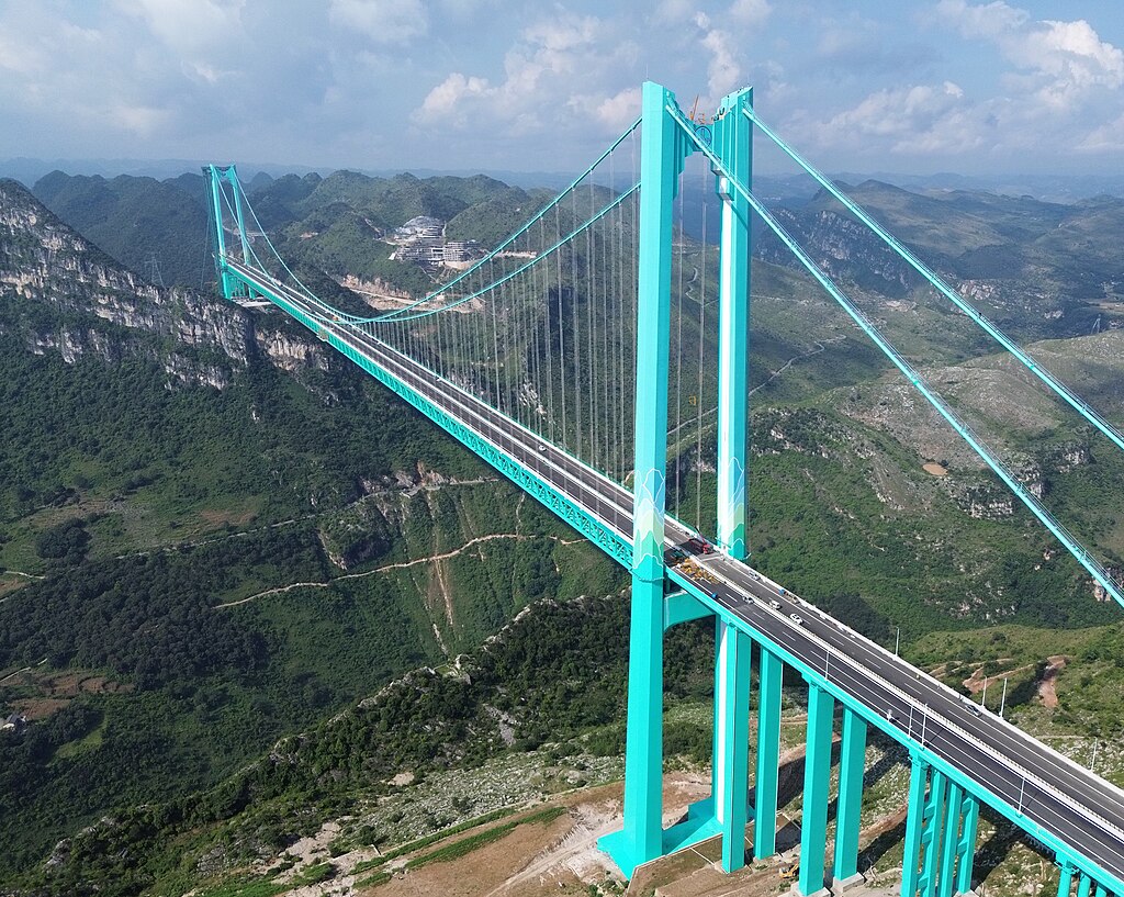 a ponte mais alta do mundo na China
