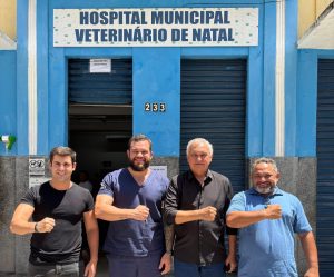 General Girão visita Hospital Veterinário Público de Natal e anuncia investimento de R$ 5 milhões para nova unidade