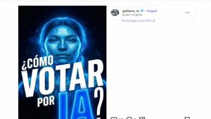 Candidata criada por IA disputará eleições na Colômbia