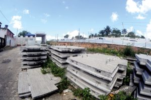 Pontilhão de Cidade Nova tem obras retomadas