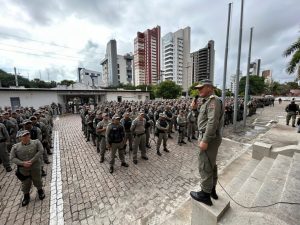 PM promove treinamento contra crimes violentos com interdições em Natal