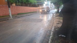 Trecho da Av. Romualdo Galvão em Natal é liberado após obra; asfaltamento depende do clima