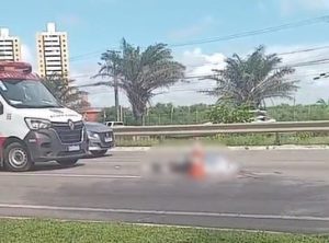 Motociclista morre após colisão com carro na BR-101, em Natal